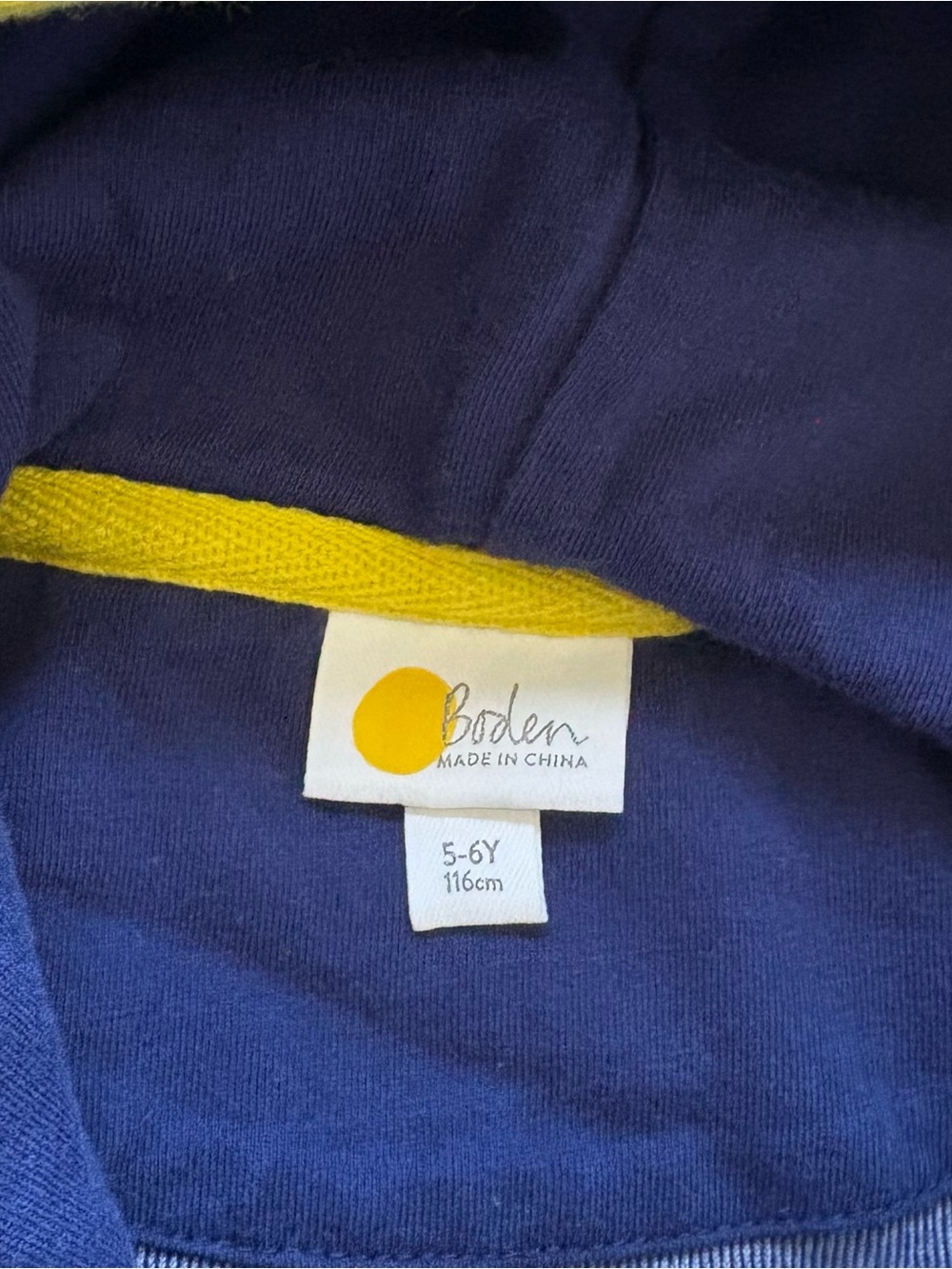Mini Boden Terry Stripe Hooded Beach Swim Coverup Rainbow Towelling Size 5-6 - Picture 4 of 7